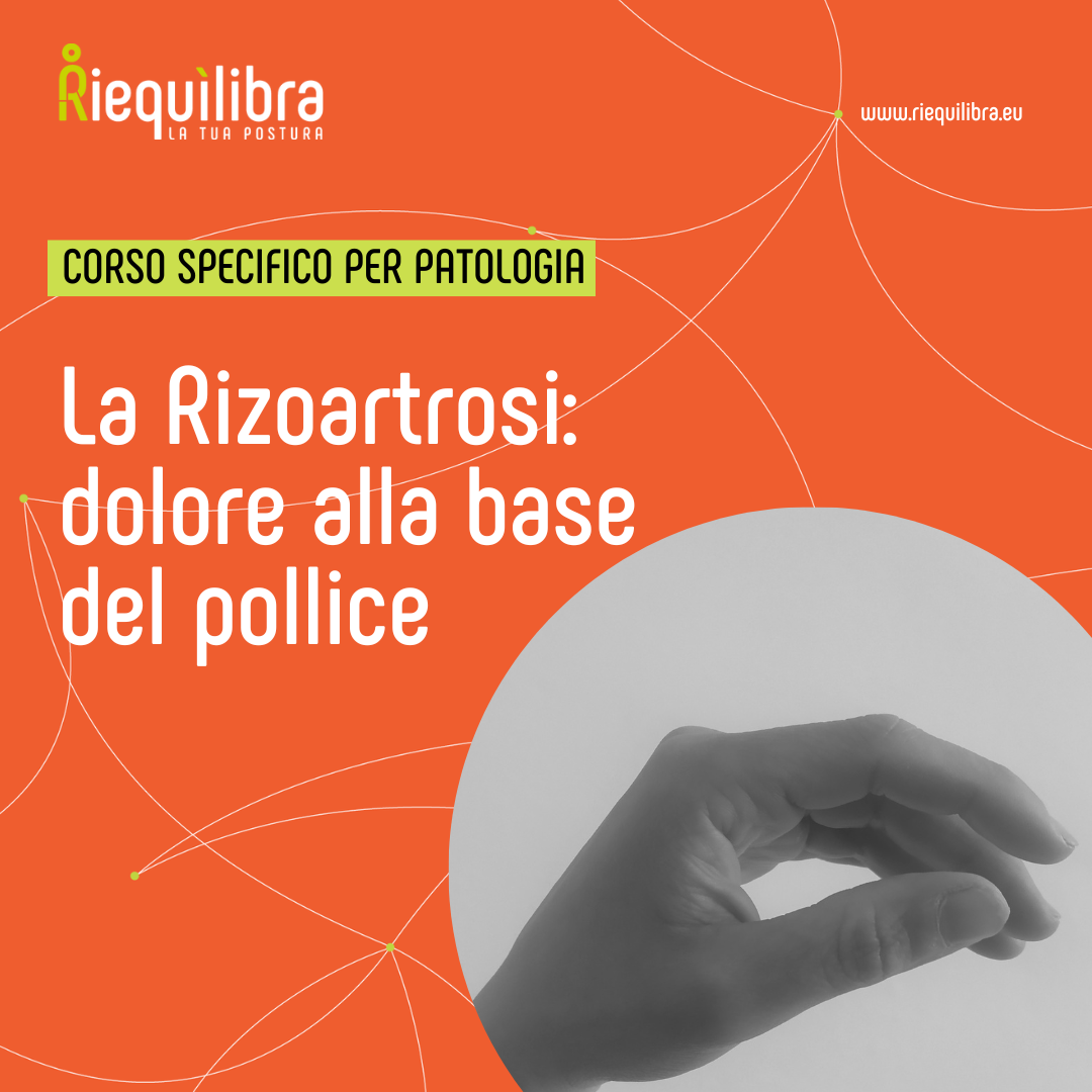 La Rizoartrosi: dolore alla base del pollice